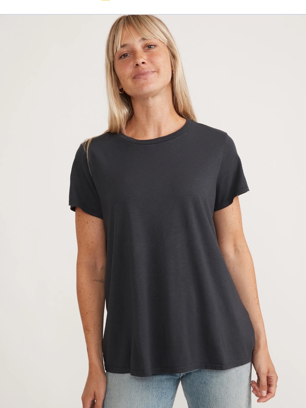 New With Tags Marine Layer Swing Crew Tee Sz M - Picture 3 of 13